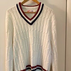 Vintage Tennis Sweater by Robert Bruce